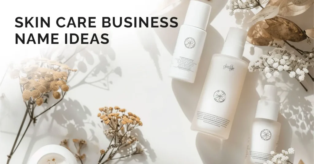 Skin and hair care business name ideas